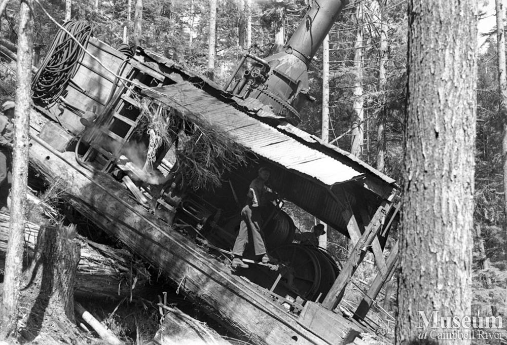 Dot Logging Co At Knight Inlet Campbell River Museum Online Gallery