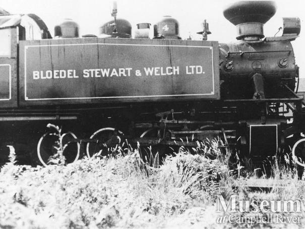 Bloedel Stewart & Welch locomotive No. 4 