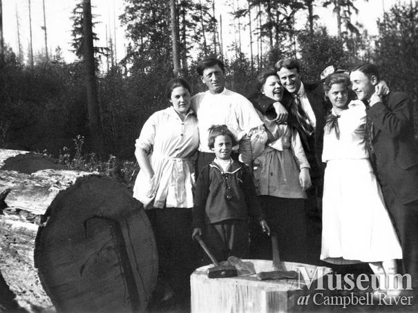 Quadra Island Logging