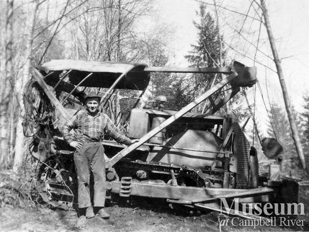Cat logging on Quadra Island