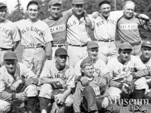 The Bloedel, Stewart and Welch camp 5 softball team