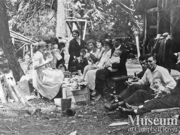 International Timber Co. crew with their families