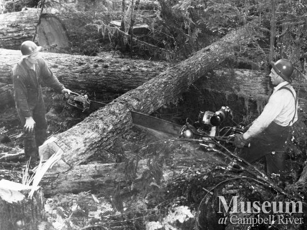 Canadian Forest Products Ltd. Camp at Woss