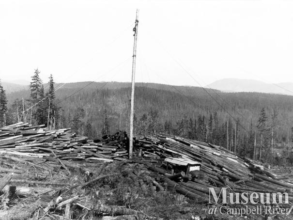 Elk River Timber Co. operations near Campbell River