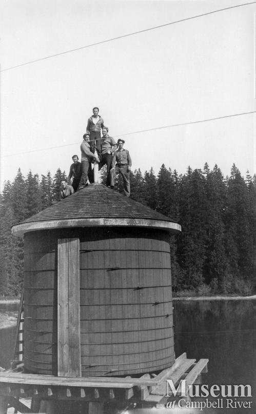 Elk River Timber Co. operations near Campbell River