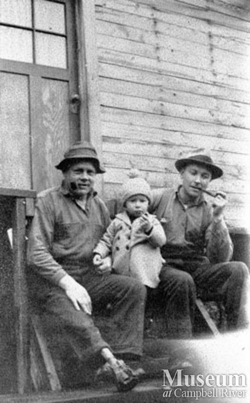 Loggers at Port Neville