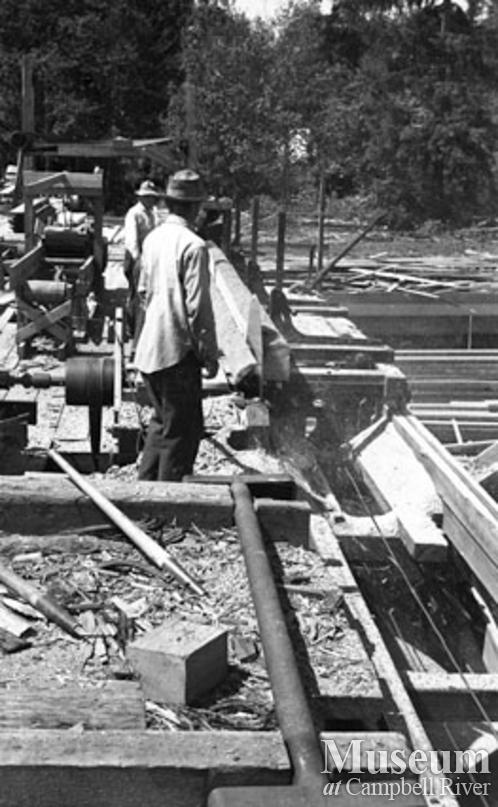Beecher Lake Lumber Co. sawmill