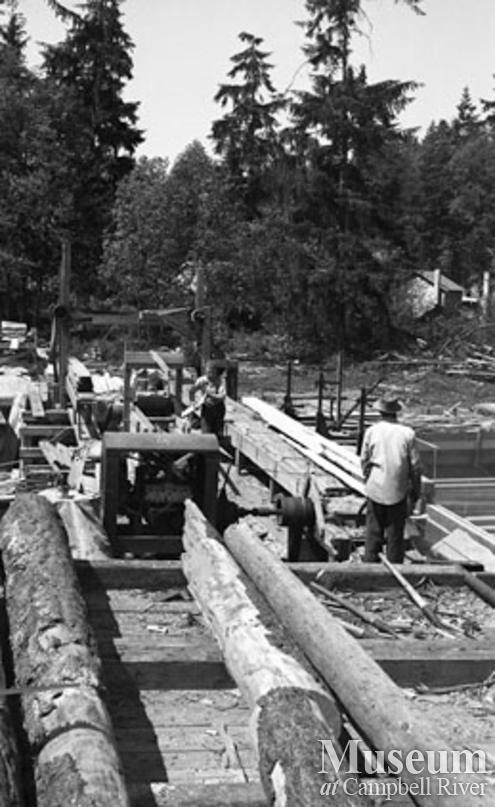 Beecher Lake Lumber Co. sawmill