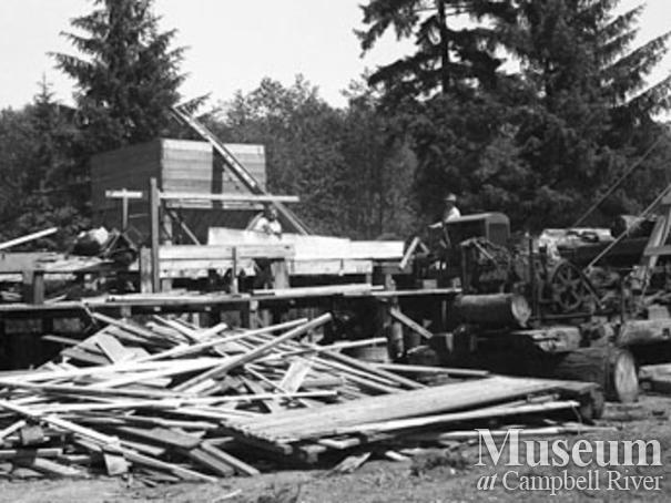Beecher Lake Lumber Co. sawmill