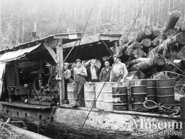 Pioneer Timber Co. operations at Port McNeill