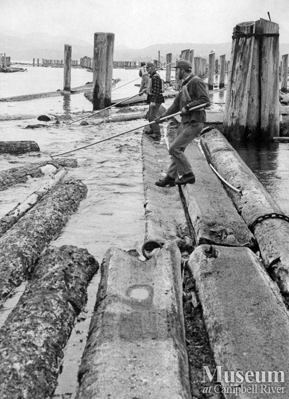 Elk River Timber Co. booming grounds