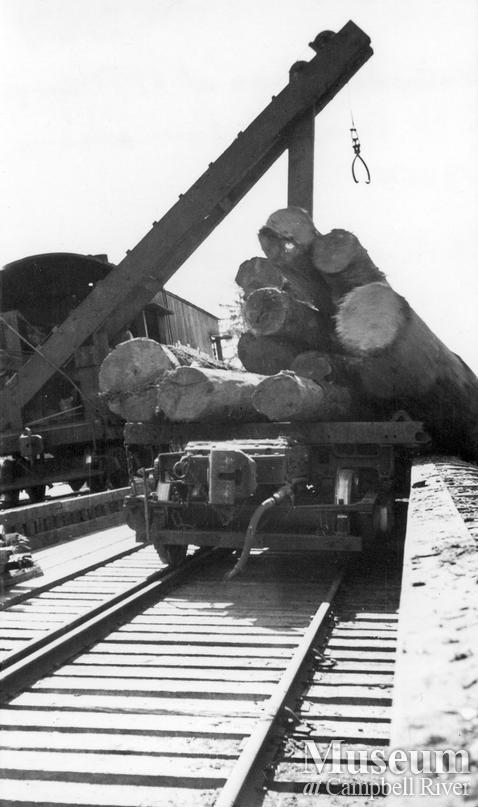 Elk River Timber Co. log dump