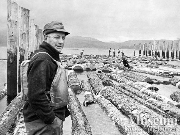 Elk River Timber Co. booming grounds