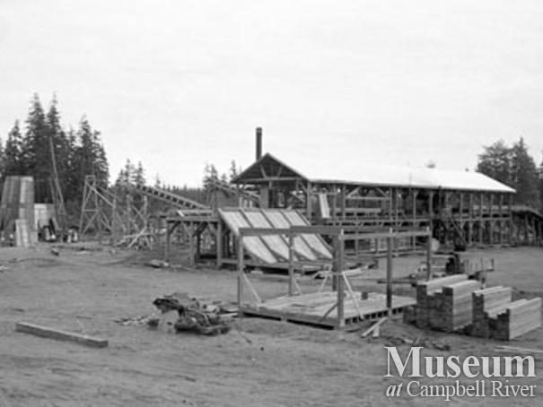 Beecher Lake Lumber Co. near Campbell River