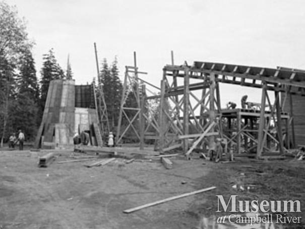 Beecher Lake Lumber Co. near Campbell River