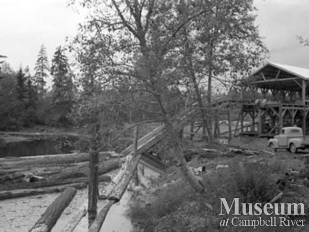 Beecher Lake Lumber Co. near Campbell River