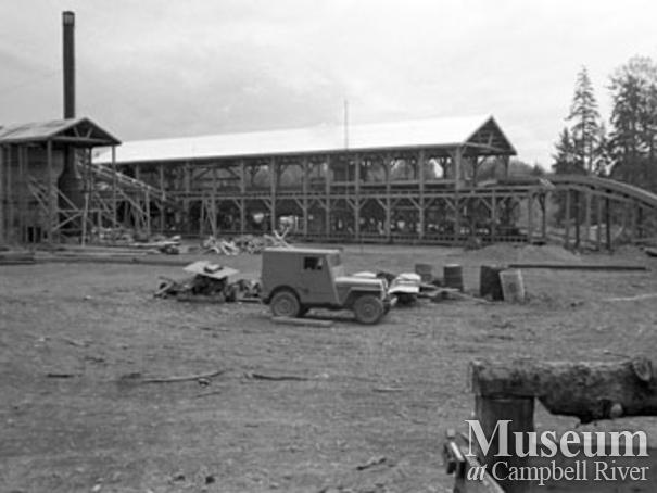 Beecher Lake Lumber Co. near Campbell River