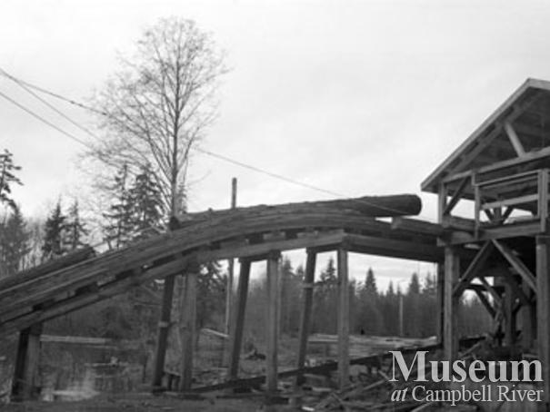 Beecher Lake Lumber Co. near Campbell River