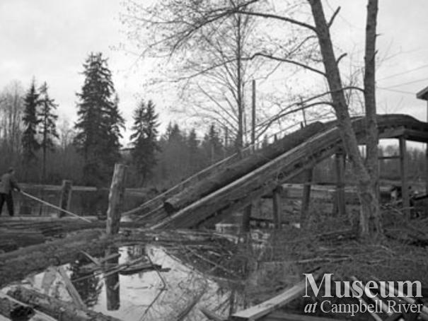 Beecher Lake Lumber Co. near Campbell River