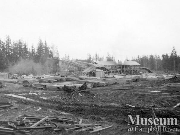 Beecher Lake Lumber Co. near Campbell River