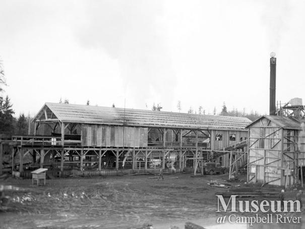 Beecher Lake Lumber Co. near Campbell River