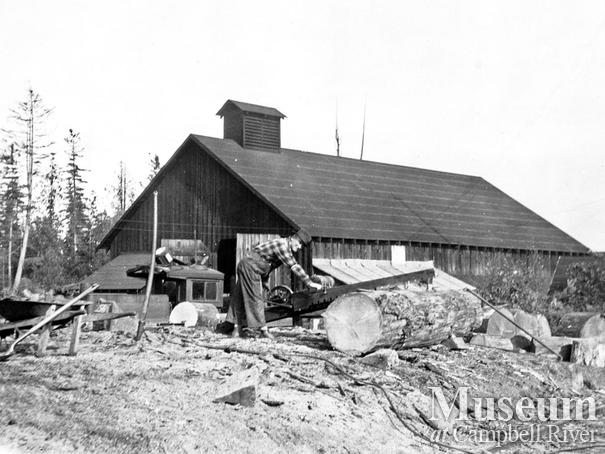 Elk River Timber Co. Camp 8 at Echo Lake