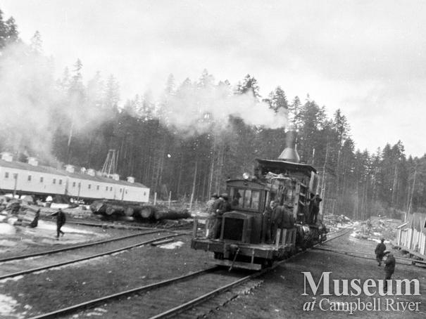 Elk River Timber Co. Camp 8 at Echo Lake