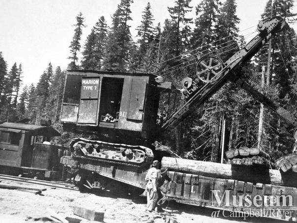 A Marion Electric Shovel used by Elk River Timber Co.