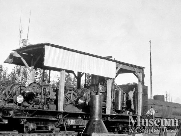 Elk River Timber Co. steam donkey