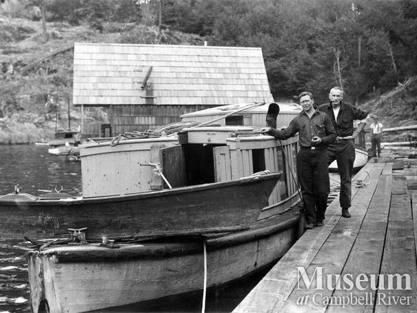 Wood and Armitage logging camp