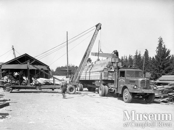 Joe Zanatta's sawmill at Campbell River