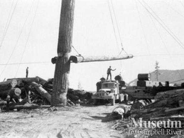 Powell River Logging Co. at Kelsey Bay