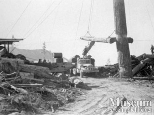 Powell River Logging Co. at Kelsey Bay