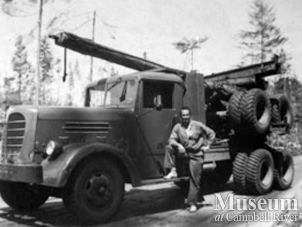 Pioneer Timber Co. logging truck
