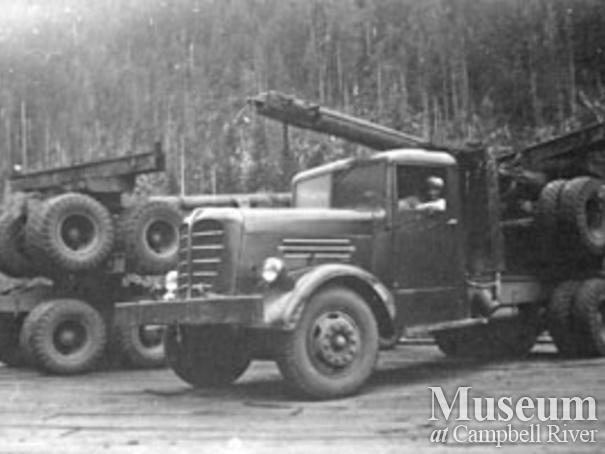 Pioneer Timber Co. logging truck