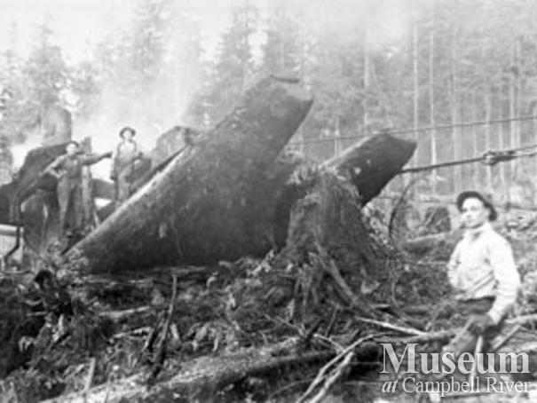 Dot Logging Co. at Knight Inlet