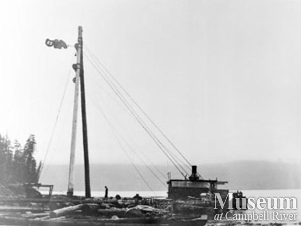 Dot Logging Co. at Knight Inlet