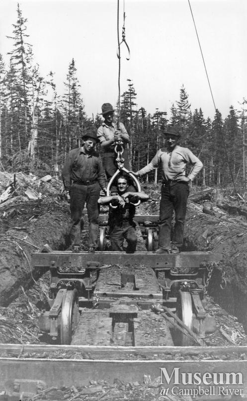 Elk River Timber Co. camp crew members