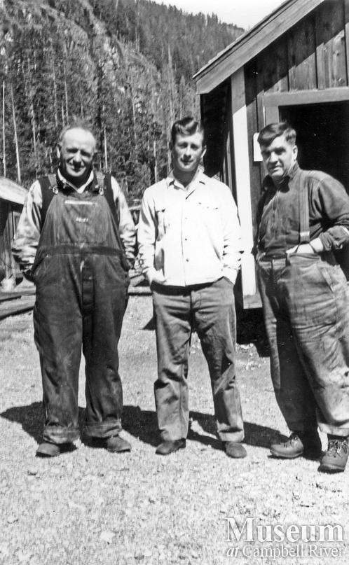 Elk River Timber Co. crew at camp