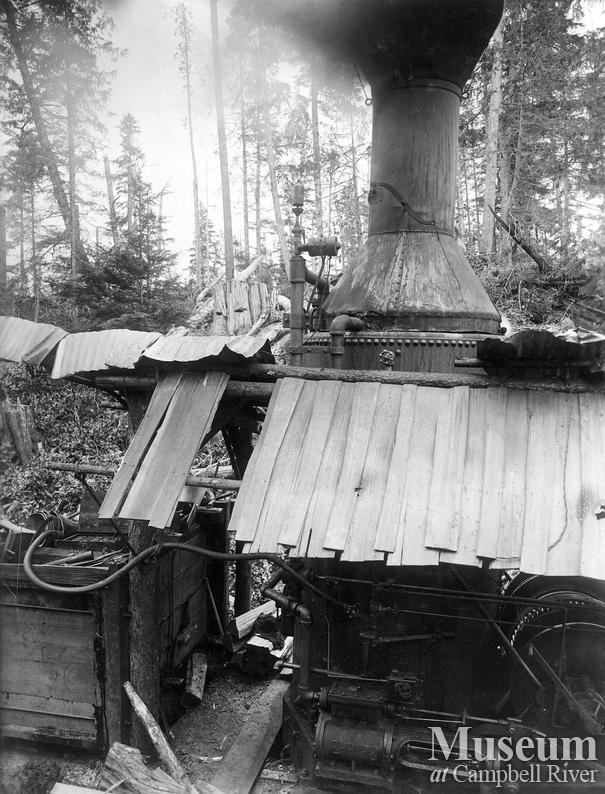 Clark and Lyford steam donkey 