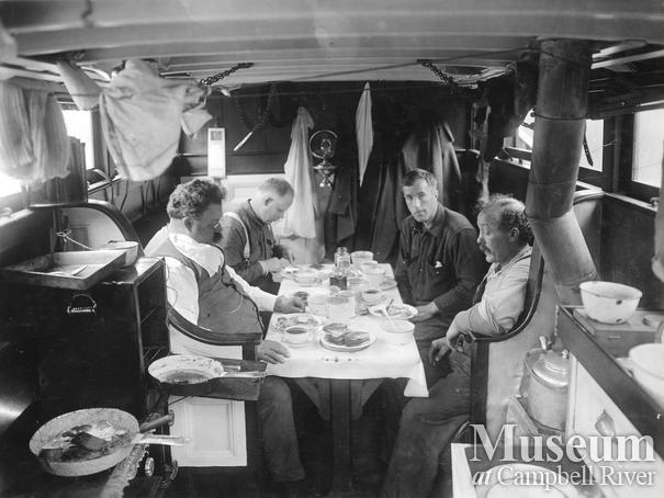 Interior of the 'Kalmor II'