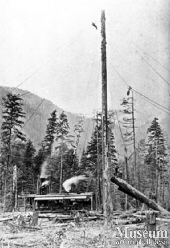 Powell River Co. in Kingcome Inlet