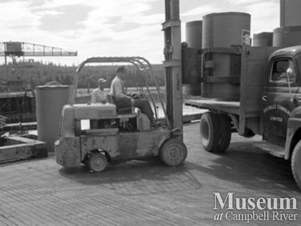 Elk Falls Mill operations Campbell River