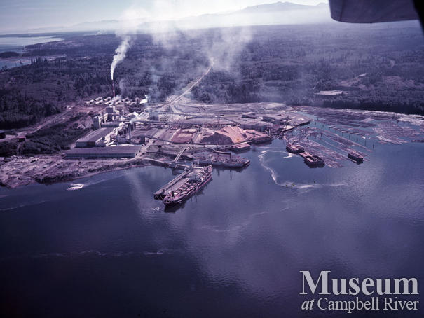 Elk Falls Mill operations Campbell River