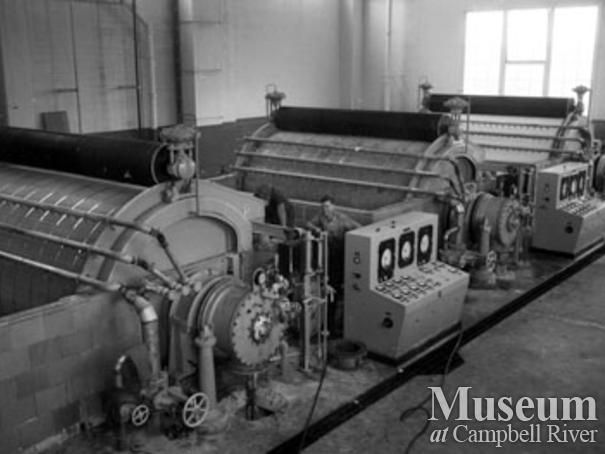 Elk Falls Mill operations Campbell River