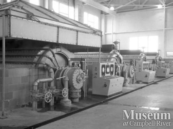 Elk Falls Mill operations Campbell River