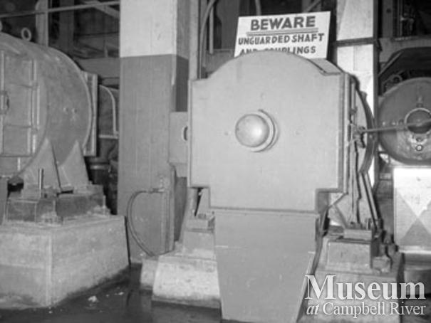 Paper machines at Elk Falls Mill