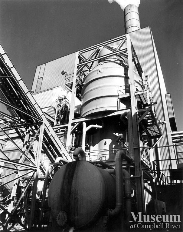 Elk Falls Mill operations Campbell River