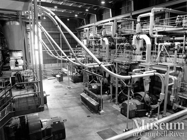 Elk Falls Mill operations Campbell River