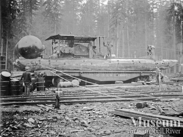 Merrill Ring Wilson Ltd. camp at Big Tree Creek